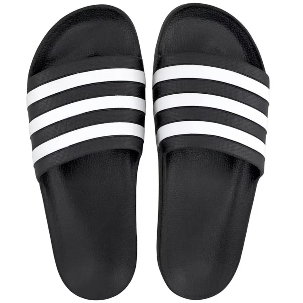 NWT Adidas Adilette Aqua Slide Size 10 Black